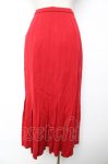 画像2: INGEBORG / プリーツニットスカート  赤Y-25-12-01-098-LO-SK-SZ-ZT593 (2)