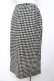 画像2: INGEBORG / 千鳥柄ウールスカート  黒 Y-25-12-01-101-LO-SK-SZ-ZY (2)