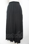 画像2: INGEBORG / プリーツスカート  黒 Y-25-12-01-104-LO-SK-SZ-ZT619 (2)