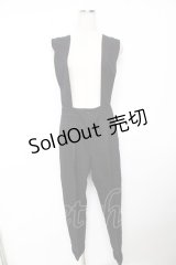 PINK HOUSE / サス付きパンツ  黒 Y-25-12-01-105-LO-PA-SZ-ZY