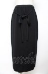 画像1: INGEBORG / ニットスカート  黒Y-25-12-01-106-LO-SK-SZ-ZT592 (1)