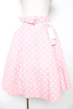 画像1: Angelic Pretty / Milkshakeドットサーキュラースカート  ピンク Y-25-12-01-113-AP-SK-SZ-ZY