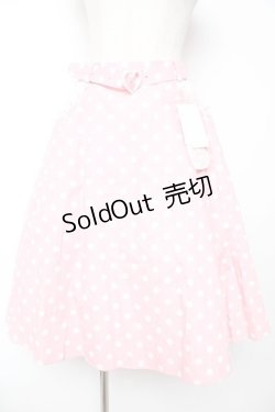 画像1: Angelic Pretty / Milkshakeドットサーキュラースカート  ピンク Y-25-12-01-113-AP-SK-SZ-ZY