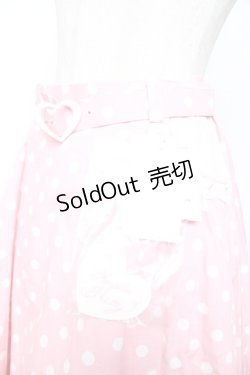 画像3: Angelic Pretty / Milkshakeドットサーキュラースカート  ピンク Y-25-12-01-113-AP-SK-SZ-ZY