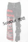 MAD / ベルトデザイン切替パンツ S 黒 Y-25-12-01-114-PU-PA-SZ-ZY