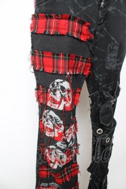 画像3: MAD / ベルトデザイン切替パンツ S 黒 Y-25-12-01-114-PU-PA-SZ-ZY