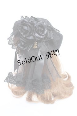 画像2: ALICE and the PIRATES / Brilliant Notice〜華麗なる怪盗団からの予告状〜トーク帽  黒 Y-25-12-01-018-PA-AC-SZ-ZY