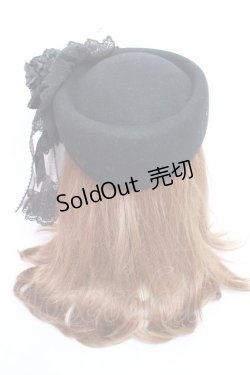 画像3: ALICE and the PIRATES / Brilliant Notice〜華麗なる怪盗団からの予告状〜トーク帽  黒 Y-25-12-01-018-PA-AC-SZ-ZY