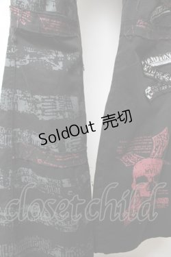 画像4: MAD / レッグカバー付きパンツ M 黒 Y-25-12-01-117-PU-PA-SZ-ZY