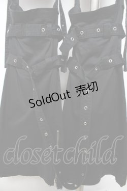 画像4: PUTUMAYO / ボンテージパンツ  黒×シルバー Y-25-12-01-119-PT-PA-SZ-ZY