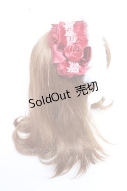 画像3: Je;embellir / ファーヘッドドレス  ワイン Y-25-12-01-019-LO-ZA-SZ-ZY