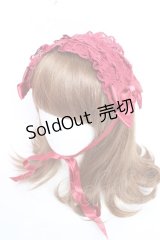 BABY, THE STARS SHINE BRIGHT / レースフリルリボンヘッドドレス  エンジ Y-25-12-01-020-BA-AC-SZ-ZY