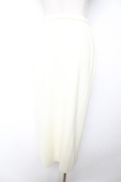 画像2: INGEBORG / ウールスカート F アイボリー Y-25-12-01-135-LO-SK-SZ-ZY