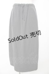 powder / テーパードスカート F グレー Y-25-12-01-137-LO-SK-SZ-ZY