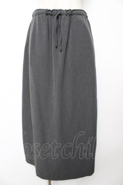 画像1: powder / テーパードスカート F グレー Y-25-12-01-137-LO-SK-SZ-ZY