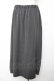 画像2: powder / テーパードスカート F グレー Y-25-12-01-137-LO-SK-SZ-ZY (2)