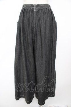 画像2: powder / ソフトデニムパンツ F 黒 Y-25-12-01-138-LO-PA-SZ-ZY