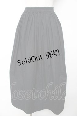 画像1: powder / 裾ダイヤデザインスカート F 黒 Y-25-12-01-139-LO-SK-SZ-ZY