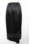 画像2: powder / しわ加工サテンスカート F 黒 Y-25-12-01-140-LO-SK-SZ-ZT620 (2)