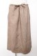 画像1: powder / ヘリーボンスカート F ブラウン Y-25-12-01-143-LO-SK-SZ-ZY (1)