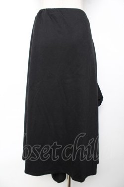 画像2: SEX POT ReVeNGe / フラップ付きロングスカート  黒×ピンク Y-25-12-01-147-SP-SK-SZ-ZY