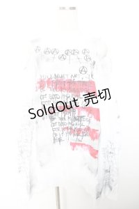 h.ANARCHY / RAVRAGE Gauze Shirt  ホワイト Y-25-12-01-023-HN-BL-SZ-ZY