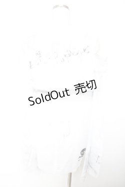 画像2: h.ANARCHY / RAVRAGE Gauze Shirt  ホワイト Y-25-12-01-023-HN-BL-SZ-ZY