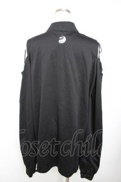 画像2: KRY CLOTHING / TAIKYOKU-KENオフショル  黒 Y-25-12-01-027-EL-TO-SZ-ZY