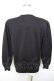 画像2: INGEBORG / ロゴVネックニット  黒 Y-25-12-01-038-LO-TO-SZ-ZY (2)