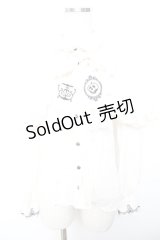 axes femme / ダークロマンティック刺繍ブラウス/Disneyヴィランズ M 生成り Y-25-12-01-039-AX-BL-SZ-ZY