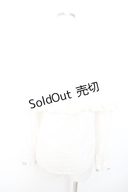 画像2: axes femme / ダークロマンティック刺繍ブラウス/Disneyヴィランズ M 生成り Y-25-12-01-039-AX-BL-SZ-ZY