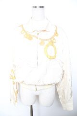 INGEBORG / チェーンプリントブルゾン F アイボリー Y-25-12-01-044-LO-JA-SZ-ZY