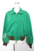 INGEBORG / ロゴリボンptブルゾン F グリーン Y-25-12-01-045-LO-JA-SZ-ZY