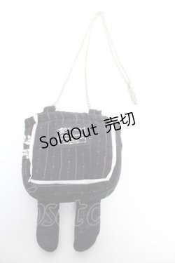 画像2: HN+nois / うさぎミニポシェット  黒 Y-25-12-04-037-HN-ZA-SZ-ZY