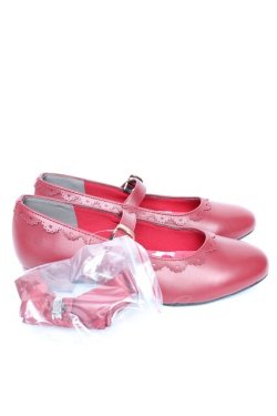 画像4: m petit by misako / AMPUキティベルトパンプス LL 濃赤 Y-25-12-04-039-LO-SH-SZ-ZY