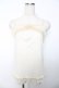 画像1: axes femme / リボンつきストラップキャミ M 生成り Y-25-12-04-041-AX-TO-SZ-ZY (1)