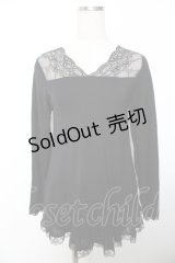 axes femme / プリーツロングインナー M 黒 Y-25-12-04-051-AX-TO-SZ-ZY