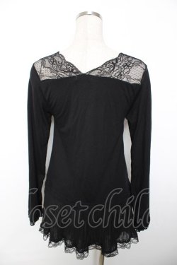 画像2: axes femme / プリーツロングインナー M 黒 Y-25-12-04-051-AX-TO-SZ-ZY