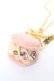 画像1: Q-pot. / Creamy Strawberry Macaronネックレス  ストロベリー Y-25-12-04-006-QP-AC-SZ-ZY (1)