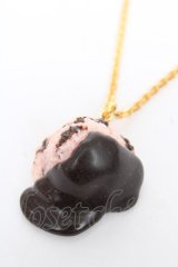 Q-pot. / 【原宿店限定】Sauced Strawberry Chocolate Ice Cream ネックレス  ストロベリー Y-25-12-04-007-QP-AC-SZ-ZY