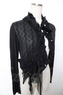 画像3: GRAMM / 桜ptフリルボレロ  黒 Y-25-12-04-071-HN-TO-SZ-ZY