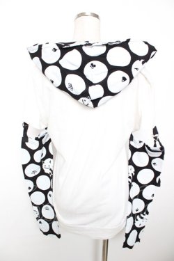 画像2: PUTUMAYO / チェシャ猫プリントセパレートトップス  白 Y-25-12-04-088-PT-TO-SZ-ZY