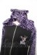 画像3: LISTEN FLAVOR / 耳付きヒョウ柄ファーパーカー M 黒×紫 Y-25-12-04-114-PU-TO-SZ-ZY (3)