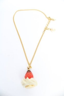 画像3: Q-pot. / Fresh Strawberry ネックレス   Y-25-12-04-001-QP-AC-SZ-ZY