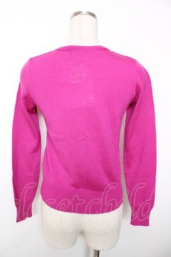 画像2: MILK / ポケット刺繍カーディガン  パープル Y-25-12-04-119-ML-TO-SZ-ZY