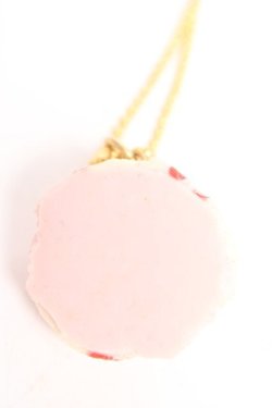 画像2: Q-pot. / Strawberry chocolate chip Ice cream ネックレス  ストロベリー Y-25-12-04-011-QP-AC-SZ-ZY