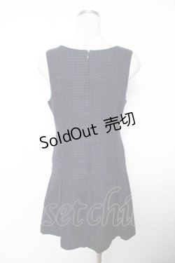 画像2: LODISPOTTO / ツイードジャンパースカート M 紺 Y-25-12-04-129-LO-OP-SZ-ZT597