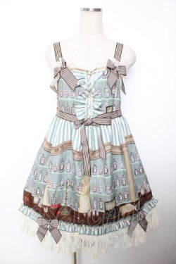 画像1: BABY, THE STARS SHINE BRIGHT / フローレンスのお薬箱Dorisジャンパースカート  ミント Y-25-12-04-138-BA-OP-SZ-ZY