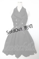 ALICE and the PIRATES / St.Schoolジャンパースカート  黒 Y-25-12-04-139-PA-OP-SZ-ZY