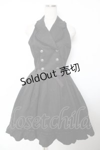 ALICE and the PIRATES / St.Schoolジャンパースカート  黒 Y-25-12-04-139-PA-OP-SZ-ZY